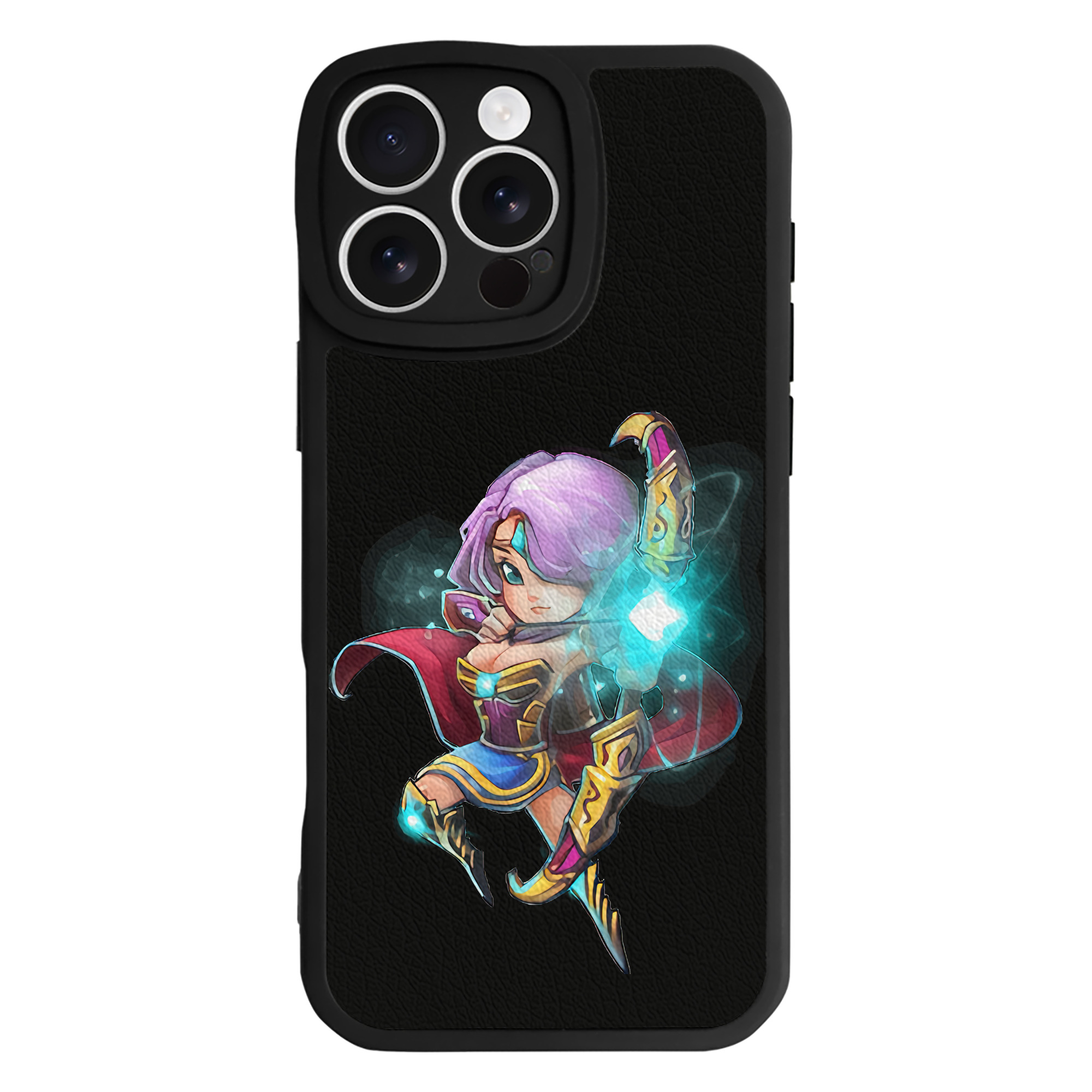 リーグ・オブ・レジェンド League of Legends LOL 【iPhone 16シリーズ対応】シリコンスマホケース（レザー調） 材質：シリコン